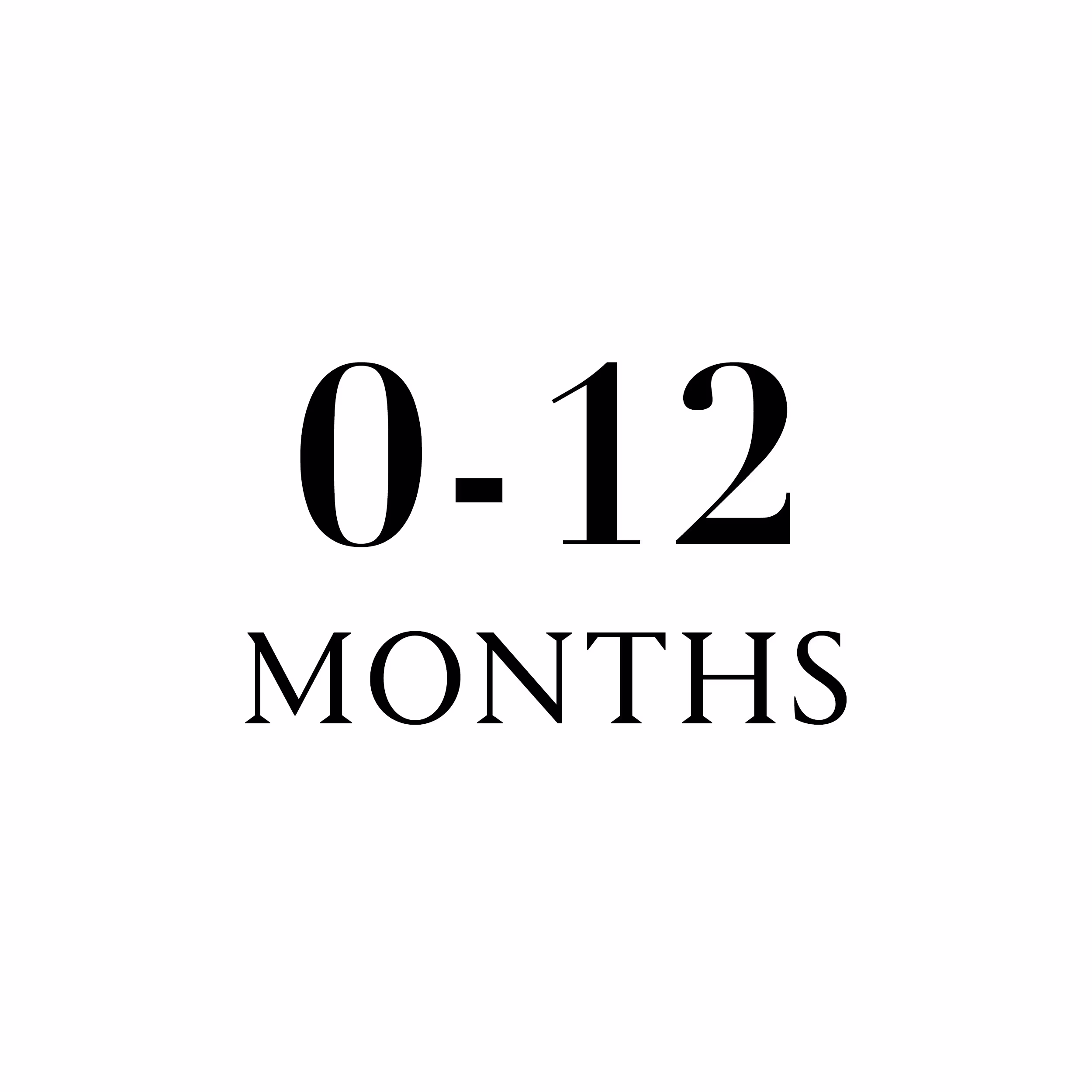 Category 1 age 0-12 months EN