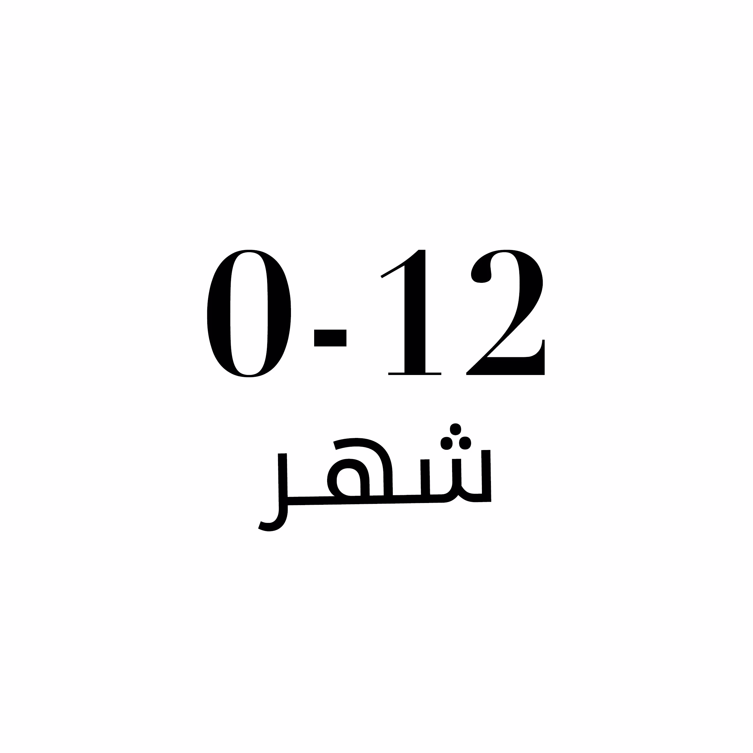Category 1 age 0-12 months AR