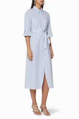 Buy Marella Blue Brandy Shirt Dress For Women Online Ounass Saudi