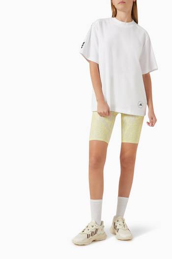 hover state of x Stella McCartney Loose-fit T-shirt in Organic Cotton-blend