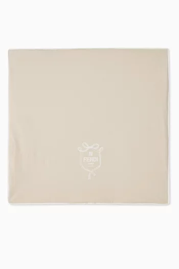 Fendi Emblem Blanket