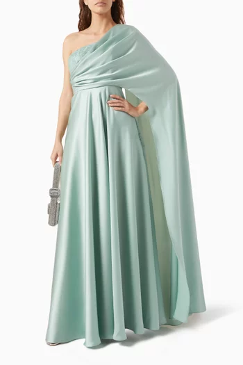 Mirabelle Gown in Crepe Silk