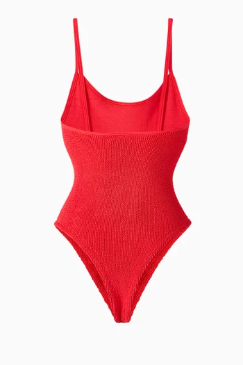 Petra One-piece Swimsuit in Crinkle Stretch Nylon