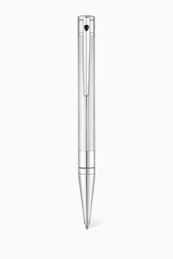 D-Initial Goldsmith Chrome-Finish Ballpoint Pen   