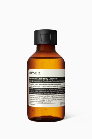 Geranium Leaf Body Cleanser, 100ml