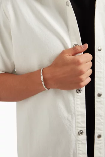 Tailor Cuff in Sterling Silver