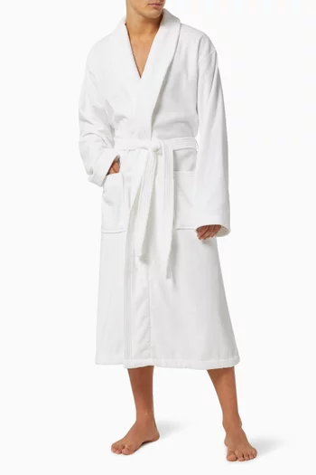 Triton 10 Bathrobe in Cotton Velour