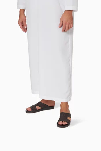Western Arca Tessere Sandals in Softcalf      