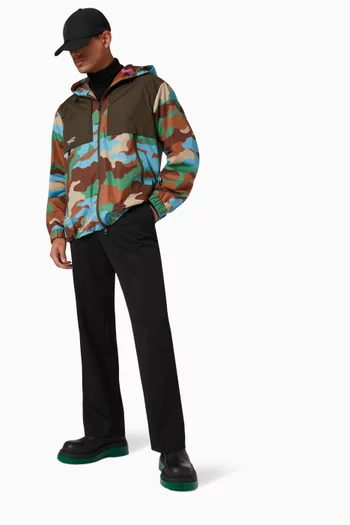 Camouflage Jacket in Cotton 