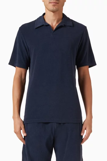 Faustino Polo Shirt in Cotton Terry