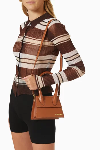 Le Chiquito Moyen Tote Bag in Smooth Leather