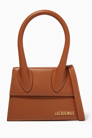 Le Chiquito Moyen Tote Bag in Smooth Leather