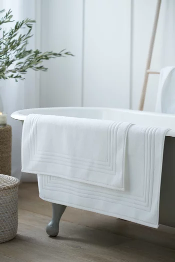 Large Bath Mat in Egyptian Cotton, 70x110cm