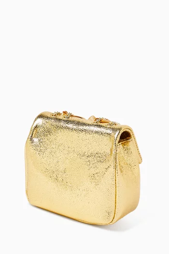 Skyla Quilted Crossbody Bag in Faux Leather