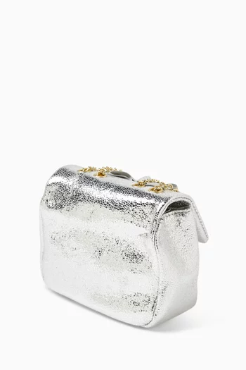 Skyla Quilted Crossbody Bag in Faux Leather