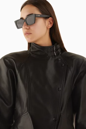 Lucia Cat-eye Sunglasses in Acetate