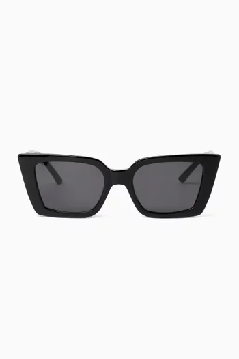 Lucia Cat-eye Sunglasses in Acetate