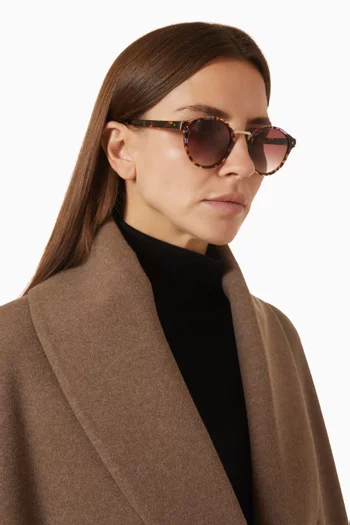 The E-027 Sunglasses in Acetate