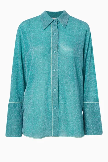 Lumiere Shirt in Metallic Lurex