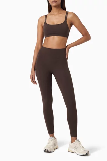 Cross Back Bra in Stretch-nylon