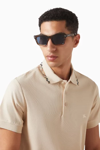 Rectangle Sunglasses in Acetate