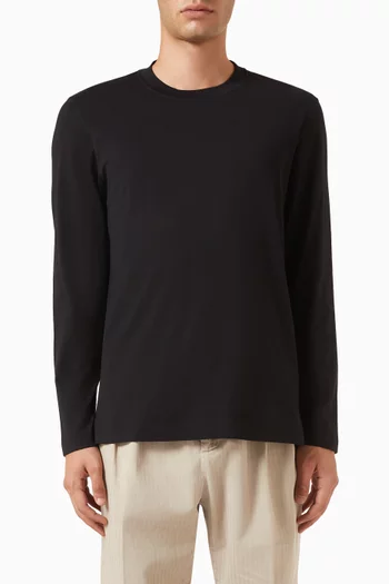 Crewneck T-shirt in Cotton