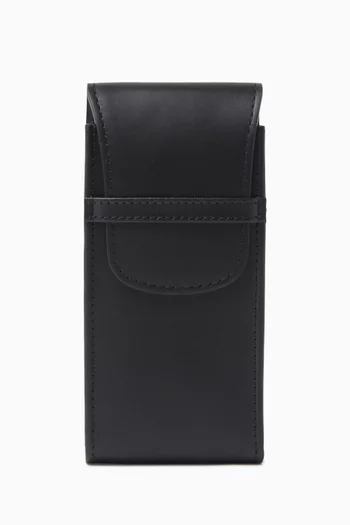 Single Watch Pouch in Leather