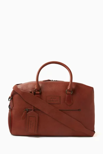 Large Duffle Bag in Leather