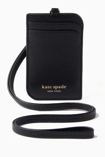 Ava Lanyard in Leather