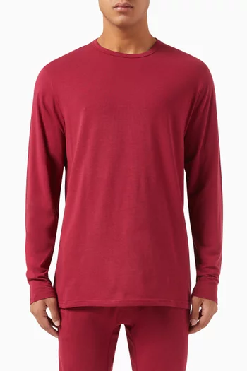 Long-sleeve T-shirt in Cotton