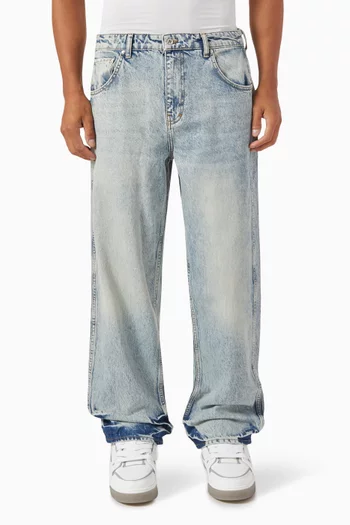 R3 Baggy Jeans in Denim