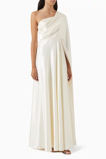 Mirabelle Gown in Crepe Silk