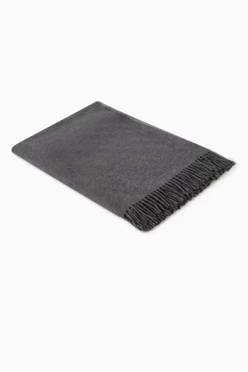 Fringe Throw in Cashmere