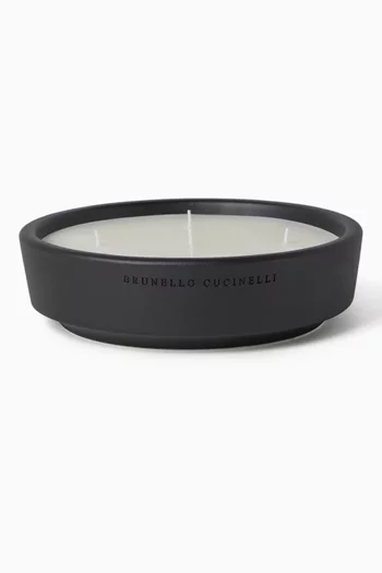 Extra-large Scented Candle in Matte Ceramic Vessel