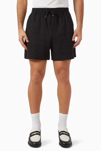 Charlie Shorts in Cotton-dobby