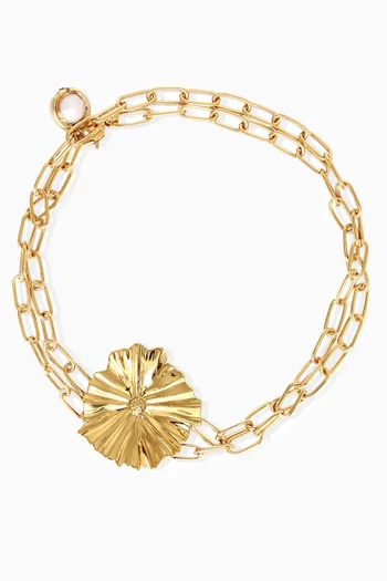 Floren Pearl Necklace in 18kt Gold-plating