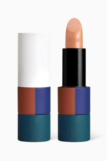 مجموعة أحمر الشفاه Rouge Hermès، ملمّع شفاه، إصدار محدود، بلون Beige Glacé‏، 3.5 غرام