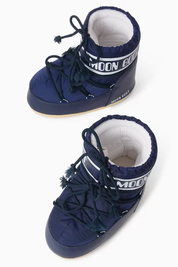 Icon Low Boots in Nylon