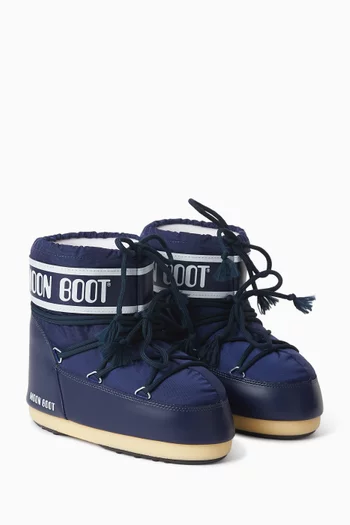 Icon Low Boots in Nylon