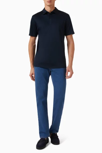 Polo T-shirt in Cotton-pique