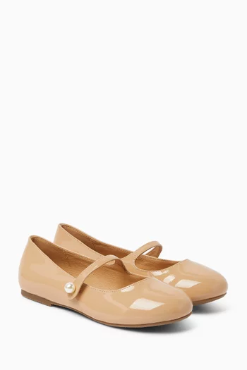 Elin Ballet Flats in Patent Leather