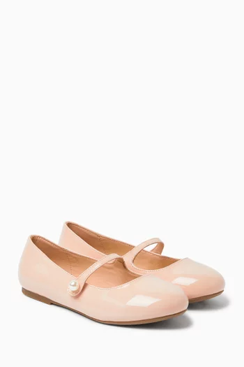 Elin Ballet Flats in Patent Leather