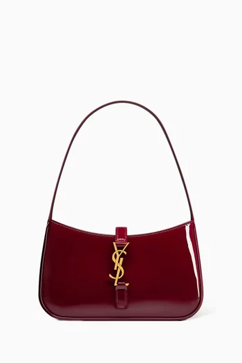 Mini Le 5 A 7 Hobo Bag in Patent Leather