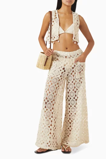 Yera Pants in Crochet