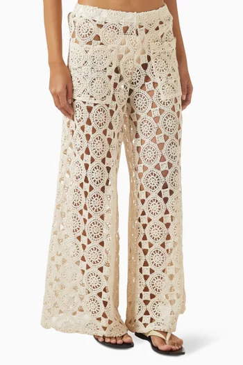 Yera Pants in Crochet