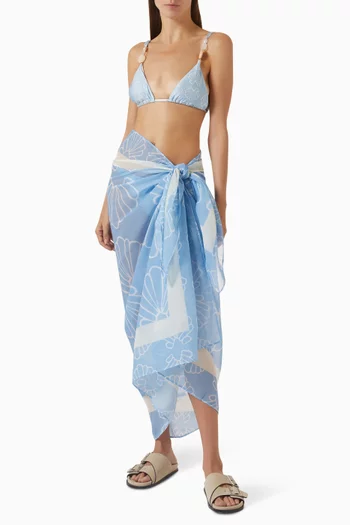 Ruby Long Sarong Pareo