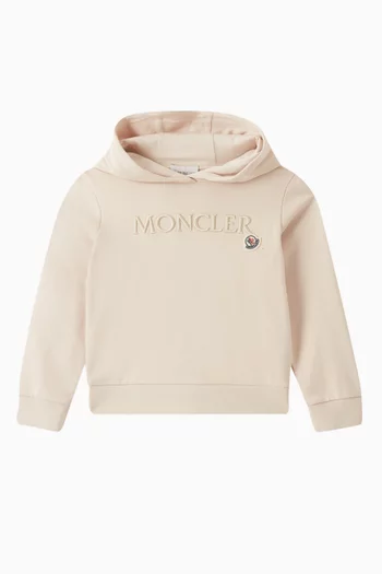 Embroidered-logo Hoodie