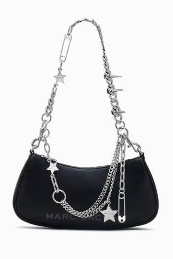 The Star Charm Shoulder Bag in Leather