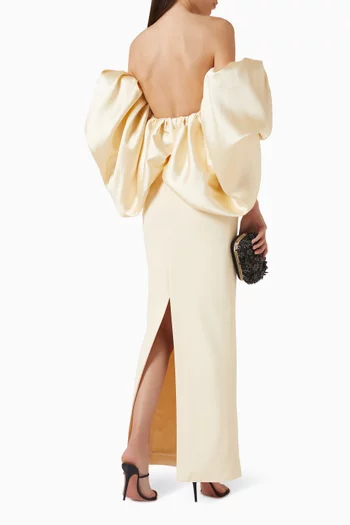 Floris Off-shoulder Maxi Dress
