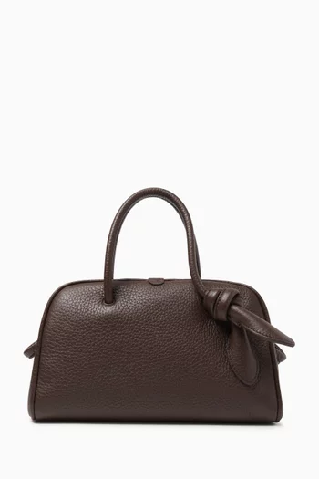Le Petit Turismo Small Tote Bag in Grainy Leather